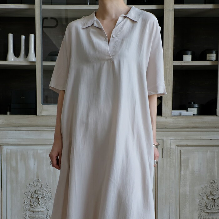 【SUMMER SALE】KristenseN DU NORD シルクシャツワンピース