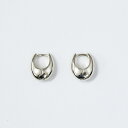 BONEE BABY NUTS HOOPS【SILVER】