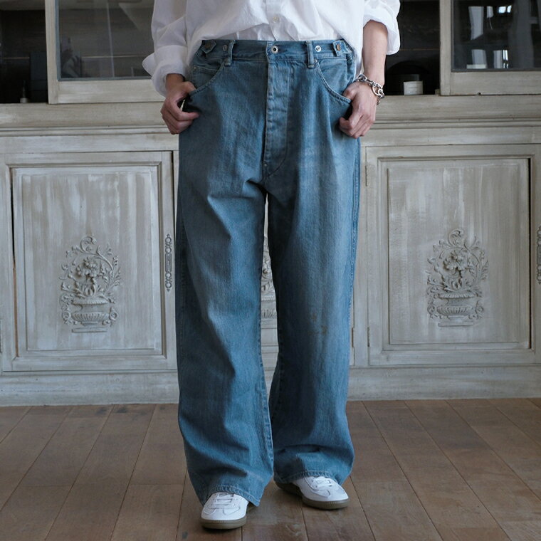 Rakuten - chimala 26SS 13oz W WIDTH DENIM WAISTADJUSTBLE PANTS