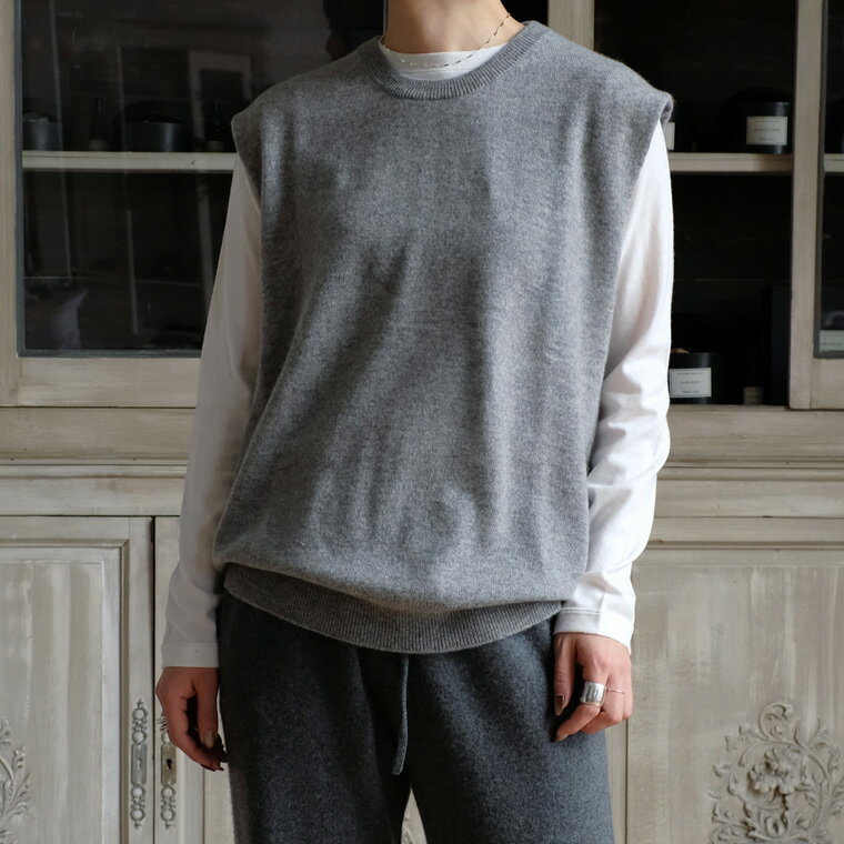 Rakuten - extreme cashmere 26SS bos cashmere sleeveless knit【全2色】