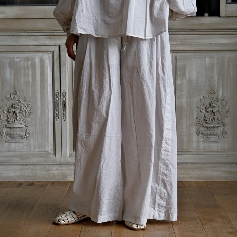 乐天商城 - KristenseN DU NORD 26SS COTTON VOILE BEACH PANTS【全2色】