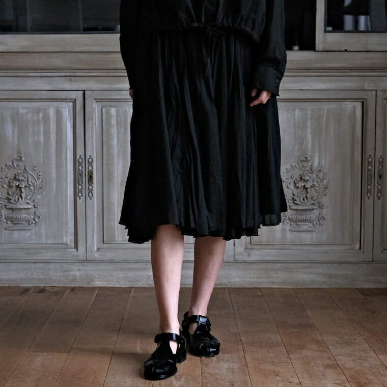 乐天商城 - KristenseN DU NORD 26SS COTTON VOILE Froaty skirt【全3色】