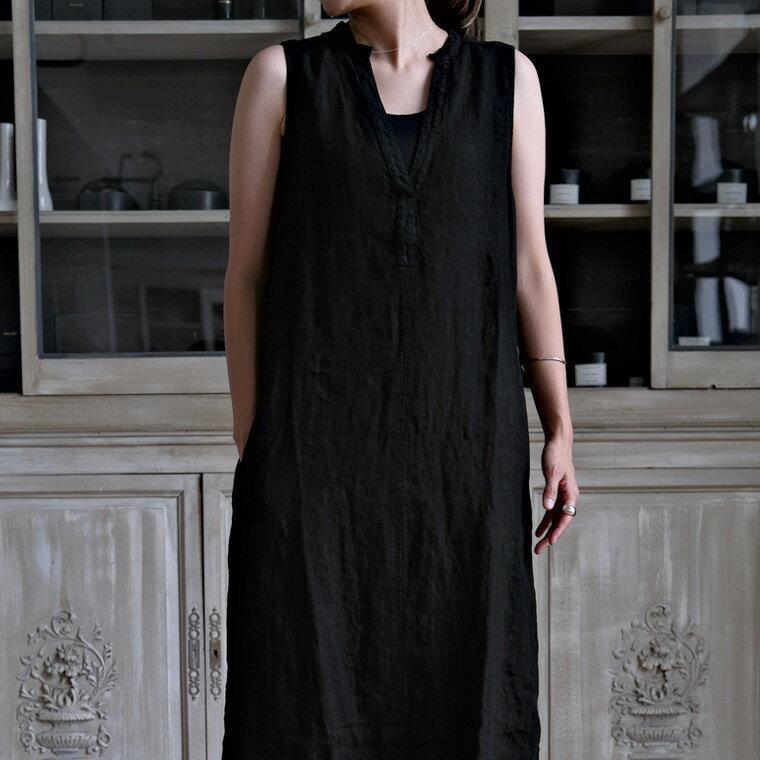 KristenseN DU NORD 26SS LINEN Sleeveless Dress