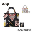 エコバッグ ローキー 折りたたみ スナスク snask LOQI loqi エコバック レディース 折り畳み レジカゴ ナイロン 大容量 軽量 トートバッグ コ...