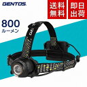 【数量限定】【在庫あり】【即納】 ジェントス HLP-2504 ヘッドライト 800ルーメン 最大96時間点灯 充電式 乾電池式 兼用 照射最大180m 耐塵・防滴(IP64準拠) 1m落下耐久 LED おしゃれ 作業灯 ワークライト ライト ランプ 軽量 防災 GENTOS HEAD WARSシリーズ