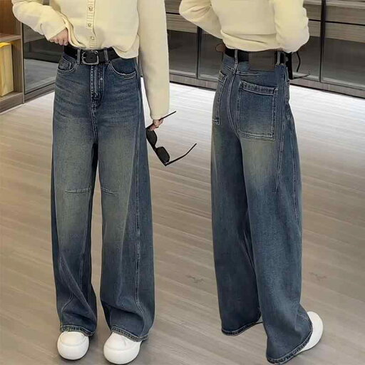 春 コーデ レディース ファッション オシャレ カワイイ シンプル きれいめ ナチュラル 上品カジュアル 婦人服 大きいサイズ ワイドレッグ ジーンズ ハイウエスト スリム ストレート パンツ 春 コーデ レディース ファッション オシャレ カワイイ シンプル きれいめ ナチュラル 上品カジュアル 婦人服 大きいサイズ ワイドレッグ ジーンズ ハイウエスト スリム ストレート パンツ