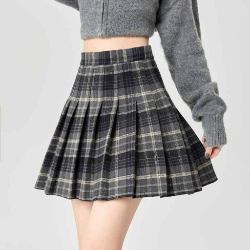 春 コーデ レディース ファッション オシャレ カワイイ シンプル きれいめ ナチュラル 上品カジュアル 婦人服 クラシック ウール チェック柄 プリーツスカート スカート ハイウエスト スリム ふわふわ Aライン 春 コーデ レディース ファッション オシャレ カワイイ シンプル きれいめ ナチュラル 上品カジュアル 婦人服 クラシック ウール チェック柄 プリーツスカート スカート ハイウエスト スリム ふわふわ Aライン