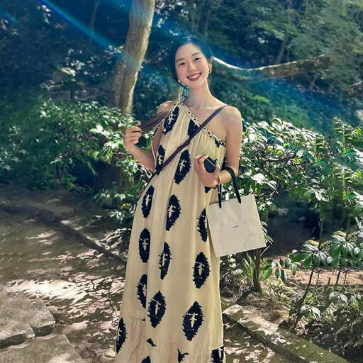 春 コーデ レディース ファッション オシャレ カワイイ シンプル きれいめ ナチュラル 上品カジュアル 婦人服 フレンチ プリント ドレス カバー オフショルダー ロング 海辺 旅行 春 コーデ レディース ファッション オシャレ カワイイ シンプル きれいめ ナチュラル 上品カジュアル 婦人服 フレンチ プリント ドレス カバー オフショルダー ロング 海辺 旅行