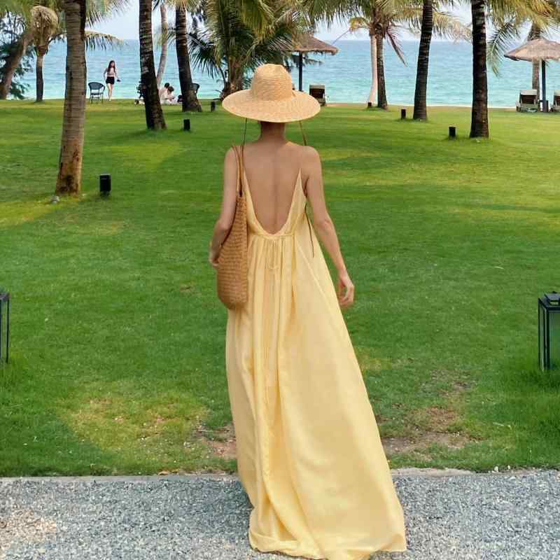 春 コーデ レディース ファッション オシャレ カワイイ シンプル きれいめ ナチュラル 上品カジュアル 婦人服 旅行 衣装 ワンピース ドレス 夏 スリム フェアリー 海辺 バカンス バケーション