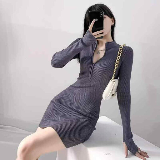 春 コーデ レディース ファッション オシャレ カワイイ シンプル きれいめ ナチュラル 上品カジュアル 婦人服 ジッパー ハーフ ハイネック ニット ドレス スリムフィット スカート 春 コーデ レディース ファッション オシャレ カワイイ シンプル きれいめ ナチュラル 上品カジュアル 婦人服 ジッパー ハーフ ハイネック ニット ドレス スリムフィット スカート