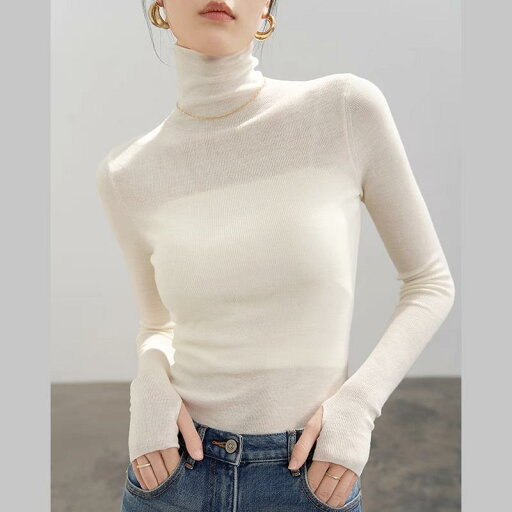 春 コーデ レディース ファッション オシャレ カワイイ シンプル きれいめ ナチュラル 上品カジュアル 婦人服 ハイネック ソフト ウール シャツ 薄手 インナートップ セーター パイル カラー シースルー 春 コーデ レディース ファッション オシャレ カワイイ シンプル きれいめ ナチュラル 上品カジュアル 婦人服 ハイネック ソフト ウール シャツ 薄手 インナートップ セーター パイル カラー シースルー