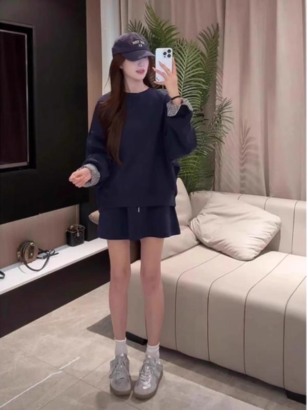春 コーデ レディース ファッション オシャレ カワイイ シンプル きれいめ ナチュラル 上品カジュアル 婦人服 スリム スカート スーツ カジュアル 長袖 スウェットシャツ