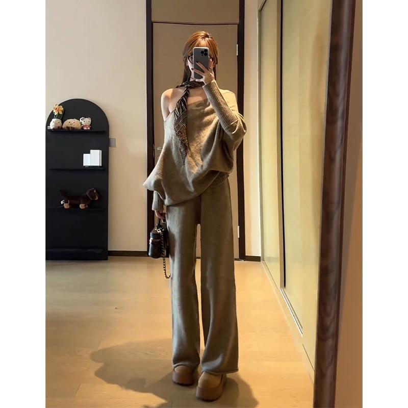 春 コーデ レディース ファッション オシャレ カワイイ シンプル きれいめ ナチュラル 上品カジュアル 婦人服 バット スリーブ セータ..