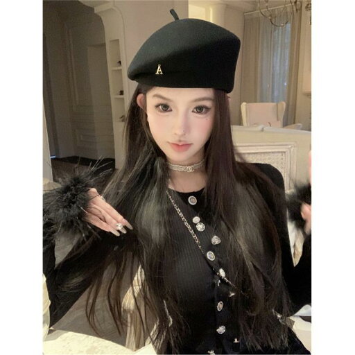 春 コーデ レディース ファッション オシャレ カワイイ シンプル きれいめ ナチュラル 上品カジュアル 婦人服 ハイエンド 黒 ラウンドネック セーター ボタン付き フェザー スリーブ トップス 春 コーデ レディース ファッション オシャレ カワイイ シンプル きれいめ ナチュラル 上品カジュアル 婦人服 ハイエンド 黒 ラウンドネック セーター ボタン付き フェザー スリーブ トップス