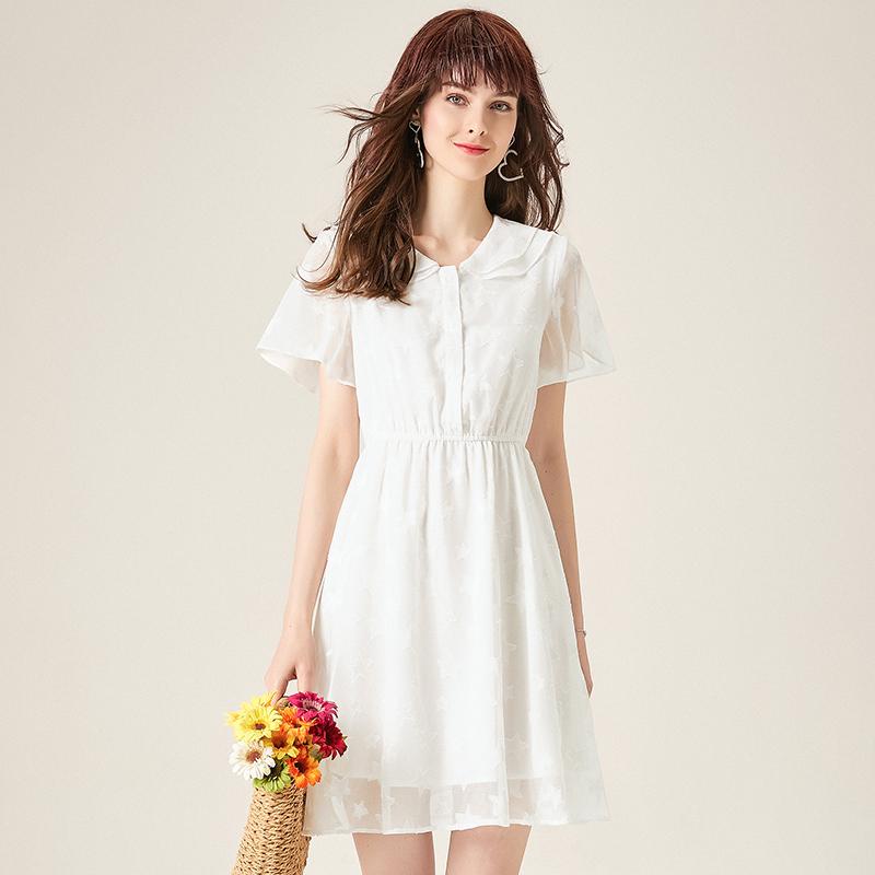 春 コーデ レディース ファッション オシャレ カワイイ シンプル きれいめ ナチュラル 上品カジュアル 婦人服 ドール カラー ドレス ハイウエスト スリム シャツ フェアリー