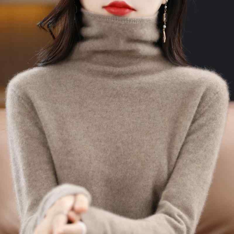 春 コーデ レディース ファッション オシャレ カワイイ シンプル きれいめ ナチュラル 上品カジュアル 婦人服 パイル カラー セーター インナーウェア ウール ニット レイヤリング