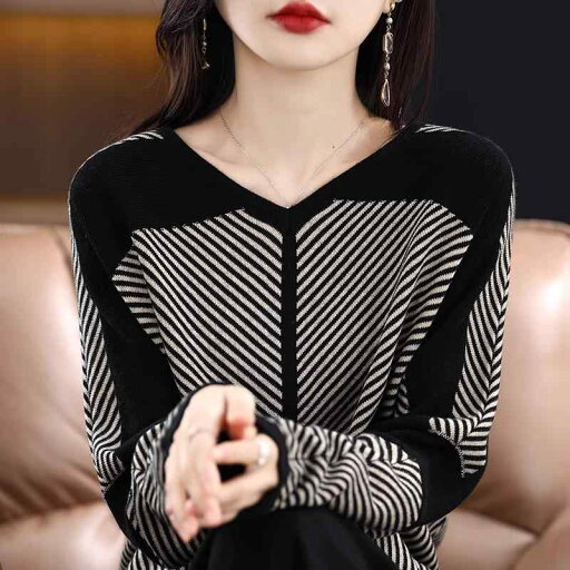 春 コーデ レディース ファッション オシャレ カワイイ シンプル きれいめ ナチュラル 上品カジュアル 婦人服 セーター Vネック カラー ブロック ストライプ ニット バット ゆったり 大きいサイズ ウール レイヤリング シャツ 春 コーデ レディース ファッション オシャレ カワイイ シンプル きれいめ ナチュラル 上品カジュアル 婦人服 セーター Vネック カラー ブロック ストライプ ニット バット ゆったり 大きいサイズ ウール レイヤリング シャツ