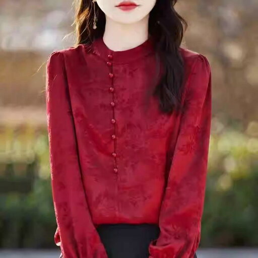 春 コーデ レディース ファッション オシャレ カワイイ シンプル きれいめ ナチュラル 上品カジュアル 婦人服 シャツ スタンドカラー ハイエンド 長袖 春 コーデ レディース ファッション オシャレ カワイイ シンプル きれいめ ナチュラル 上品カジュアル 婦人服 シャツ スタンドカラー ハイエンド 長袖