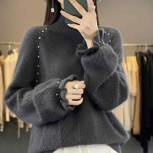 春 コーデ レディース ファッション オシャレ カワイイ シンプル きれいめ ナチュラル 上品カジュアル 婦人服 セーター ゆったり ハーフ ハイネック プリンセス スリーブ ニット スリム ウール レイヤリング シャツ 厚手 春 コーデ レディース ファッション オシャレ カワイイ シンプル きれいめ ナチュラル 上品カジュアル 婦人服 セーター ゆったり ハーフ ハイネック プリンセス スリーブ ニット スリム ウール レイヤリング シャツ 厚手