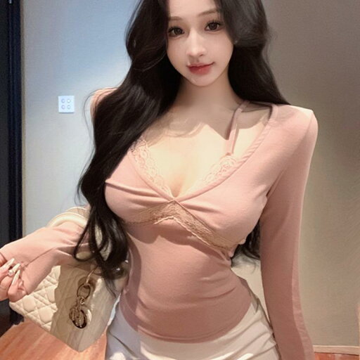 春 コーデ レディース ファッション オシャレ カワイイ シンプル きれいめ ナチュラル 上品カジュアル 婦人服 フェイク ツーピース レース スリム レイヤリング シャツ インナーウェア セクシー トップス 春 コーデ レディース ファッション オシャレ カワイイ シンプル きれいめ ナチュラル 上品カジュアル 婦人服 フェイク ツーピース レース スリム レイヤリング シャツ インナーウェア セクシー トップス