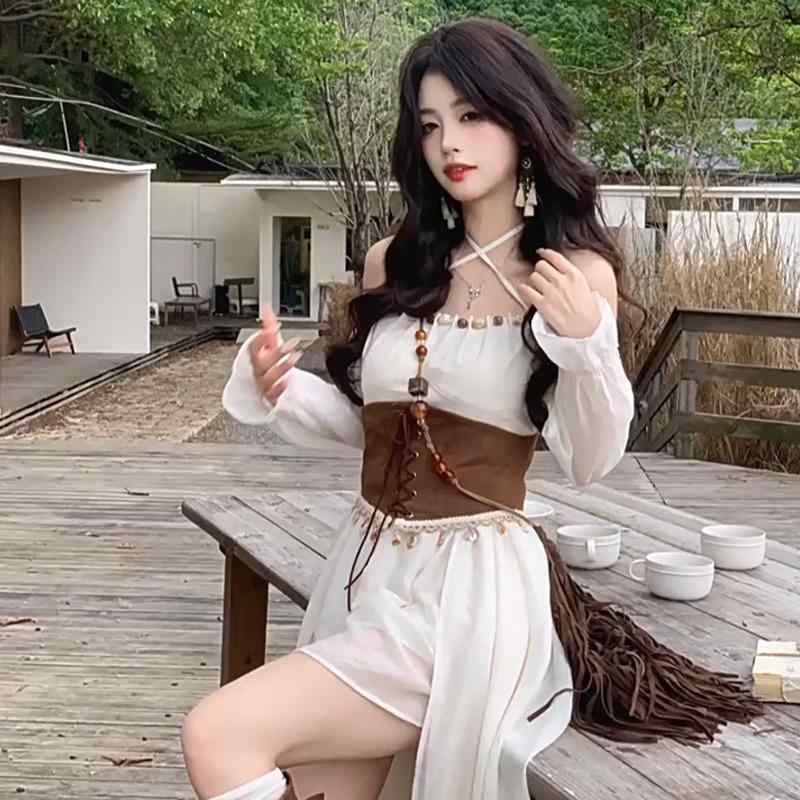 春 コーデ レディース ファッション オシャレ カワイイ シンプル きれいめ ナチュラル 上品カジュアル 婦人服 フレンチ ドレス ロング