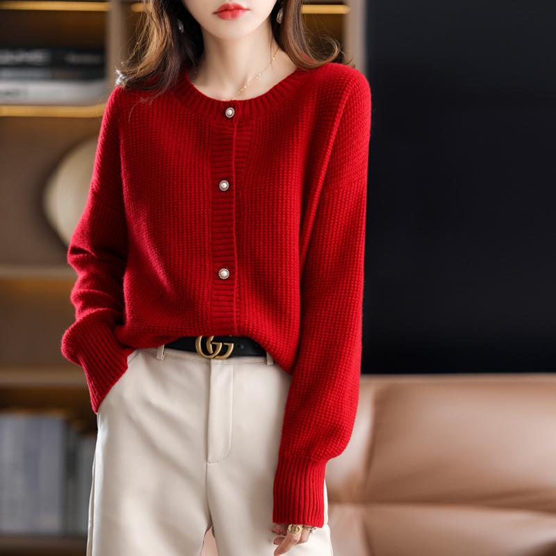 春 コーデ レディース ファッション オシャレ カワイイ シンプル きれいめ ナチュラル 上品カジュアル 婦人服 カジュアル ウール ニット カーディガン セーター ジャケット