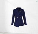 レディース ファッション オシャレ カワイイ 女性用 グレー ビジネス スーツ モデル ワークウェア