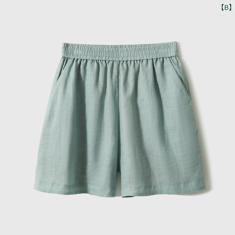 レディース ファッション オシャレ カワイイ 女性用 涼しい ゆったり ラペル シャツ ショート パンツ