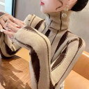 春 コーデ レディース ファッション オシャレ カワイイ シンプル きれいめ ナチュラル 上品カジュアル 婦人服 スリムフィット 快適 パイル カラー セーター インナーウェア レイヤリング シャツ トップス ニット