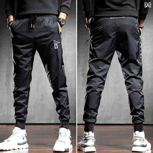 メンズ ファッション オシャレ 男性用 シンプル 大人 かっこいい カジュアル ストリート ヒップホップ HipHop パンツ スリムフィット 黒 スポーツ メンズ ファッション オシャレ 男性用 シンプル 大人 かっこいい カジュアル ストリート ヒップホップ HipHop パンツ スリムフィット 黒 スポーツ
