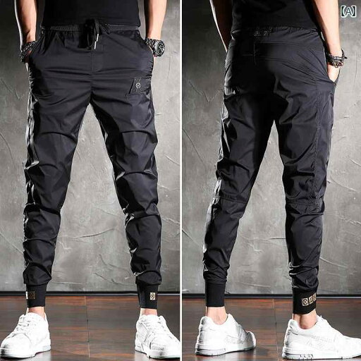 メンズ ファッション オシャレ 男性用 シンプル 大人 かっこいい カジュアル ストリート ヒップホップ HipHop 軽量 パンツ 夏 アイスシルク パンツ スリム 速乾 スポーツ パンツ レッグ バディング メンズ ファッション オシャレ 男性用 シンプル 大人 かっこいい カジュアル ストリート ヒップホップ HipHop 軽量 パンツ 夏 アイスシルク パンツ スリム 速乾 スポーツ パンツ レッグ バディング