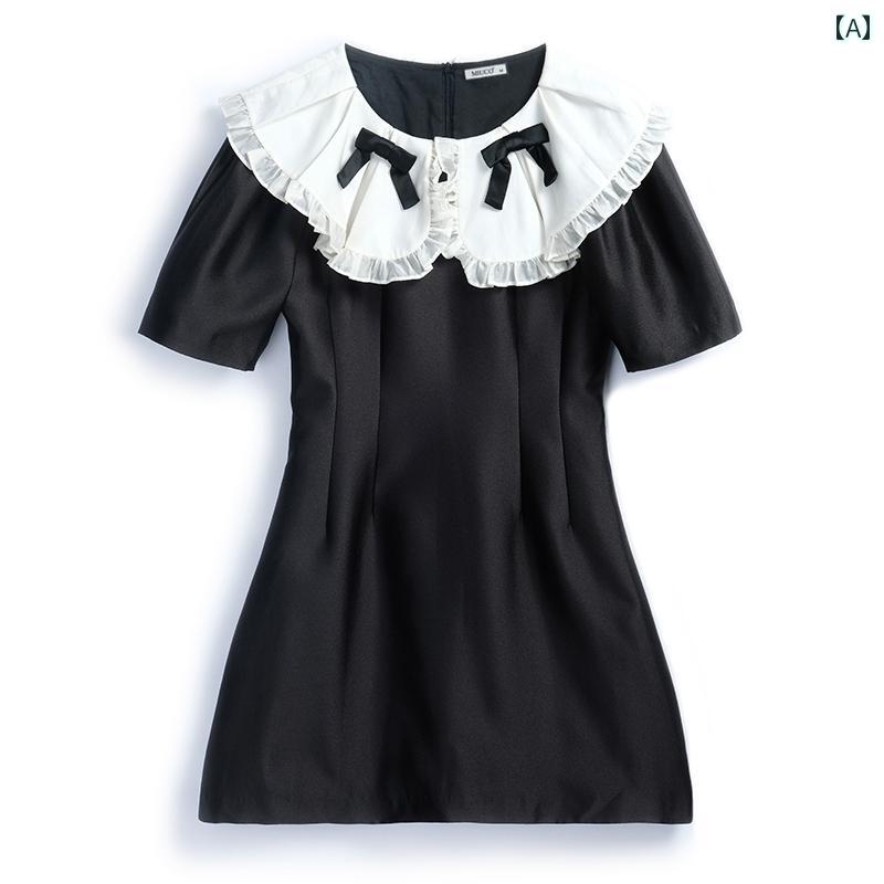 レディース ファッション オシャレ カワイイ 女性用 プリンセス モデル ショール ドール カラー リボン ウエスト ドレス シーズンのサムネイル