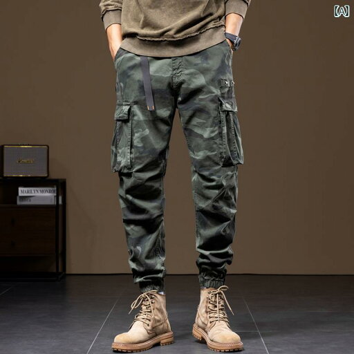 メンズ 男性用 ファッション オシャレ シンプル 大人 かっこいい ストリート ヒップホップ HipHop アメリカン 迷彩 ワークパンツ 春 ゆったり 大きいサイズ パンツ メンズ 男性用 ファッション オシャレ シンプル 大人 かっこいい ストリート ヒップホップ HipHop アメリカン 迷彩 ワークパンツ 春 ゆったり 大きいサイズ パンツ