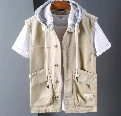 メンズ 男性用 ファッション オシャレ シンプル 大人 かっこいい ストリート ヒップホップ HipHop デニムベスト コットンジャケット 大きい ポケット ワークウェア ベスト コート メンズ 男性用 ファッション オシャレ シンプル 大人 かっこいい ストリート ヒップホップ HipHop デニムベスト コットンジャケット 大きい ポケット ワークウェア ベスト コート