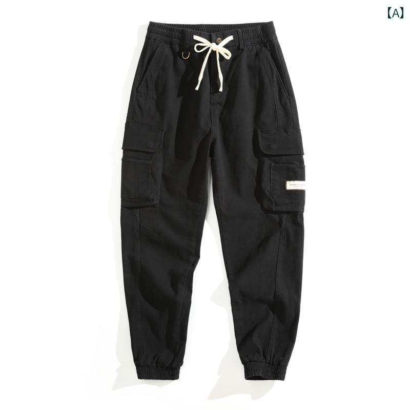 Rakuten - メンズ 男性用 ファッション オシャレ シンプル 大人 かっこいい ストリート ヒップホップ HipHop アメリカン ワークウェア パンツ 大きいサイズ