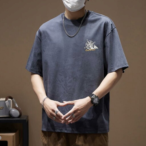 メンズ 男性用 ファッション オシャレ シンプル 大人 かっこいい ストリート ヒップホップ HipHop レトロ ウォッシュ アウトドア プリント ラウンドネック 半袖 T シャツ ヘビー サマー アメリカン スポーツ ハーフスリーブ メンズ 男性用 ファッション オシャレ シンプル 大人 かっこいい ストリート ヒップホップ HipHop レトロ ウォッシュ アウトドア プリント ラウンドネック 半袖 T シャツ ヘビー サマー アメリカン スポーツ ハーフスリーブ