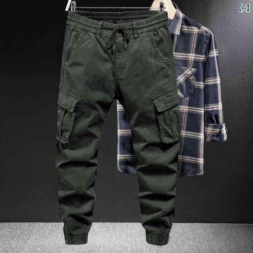 メンズ 男性用 ファッション オシャレ シンプル 大人 かっこいい ストリート ヒップホップ HipHop 春秋 アーミーグリーン 韓国ファッション カジュアル パンツ アウトドア スポーツ パンツ メンズ 男性用 ファッション オシャレ シンプル 大人 かっこいい ストリート ヒップホップ HipHop 春秋 アーミーグリーン 韓国ファッション カジュアル パンツ アウトドア スポーツ パンツ