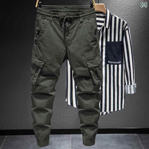 メンズ 男性用 ファッション オシャレ シンプル 大人 かっこいい ストリート ヒップホップ HipHop 春秋 コットン アウトドア カジュアル パンツ マルチ ポケット パンツ メンズ 男性用 ファッション オシャレ シンプル 大人 かっこいい ストリート ヒップホップ HipHop 春秋 コットン アウトドア カジュアル パンツ マルチ ポケット パンツ