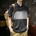 メンズ 男性用 ファッション オシャレ シンプル 大人 かっこいい ストリート ヒップホップ HipHop ポロシャツ 半袖 夏 ゆったり 大きいサイズ アメリカン レトロ 半袖 T シャツ
