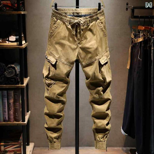 メンズ 男性用 ファッション オシャレ シンプル 大人 かっこいい ストリート ヒップホップ HipHop カーキ ピュアコットン カジュアル パンツ 冬 ウォッシュ加工 ストレッチ ワークウェア マルチ ポケット ルーズ メンズ 男性用 ファッション オシャレ シンプル 大人 かっこいい ストリート ヒップホップ HipHop カーキ ピュアコットン カジュアル パンツ 冬 ウォッシュ加工 ストレッチ ワークウェア マルチ ポケット ルーズ