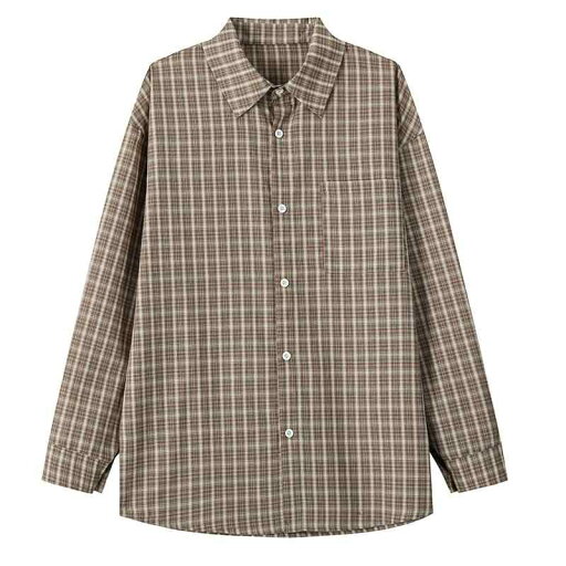 メンズ ファッション 服 用 オシャレ シンプル 大人 かっこいい 大きいサイズ ストリート 紳士服 レトロ チェック柄 長袖 シャツ ユニセックス ストリート ゆったり カジュアル メンズ ファッション 服 用 オシャレ シンプル 大人 かっこいい 大きいサイズ ストリート 紳士服 レトロ チェック柄 長袖 シャツ ユニセックス ストリート ゆったり カジュアル