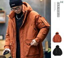 メンズ 男性用 ファッション オシャレ シンプル 大人 かっこいい ストリート ヒップホップ HipHop 冬 ミドル丈 ホワイトダックダウン スリープ ルーフ ダウン ジャケット 大きいサイズ ジャケット スタイル