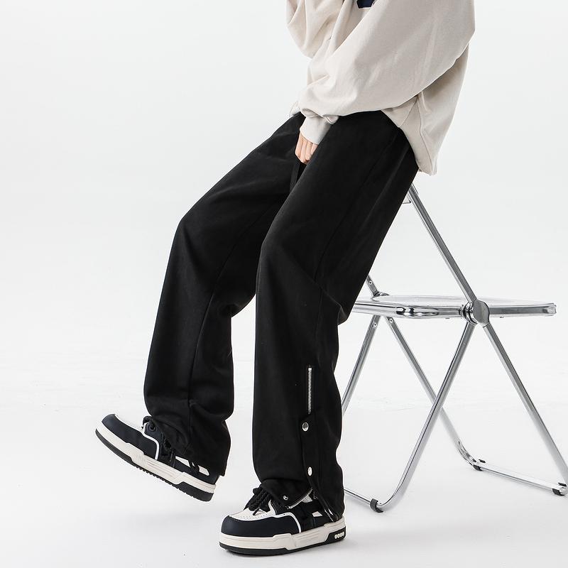 メンズ ファッション 服 用 オシャレ シンプル 大人 かっこいい 大きいサイズ ストリート 紳士服 レトロ アメリカン ジッパー スリット..