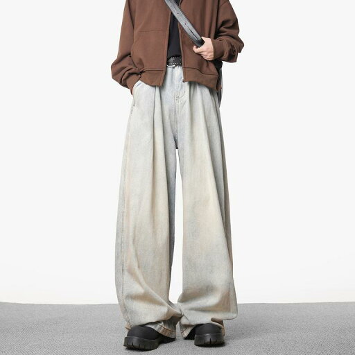 メンズ ファッション 服 用 オシャレ シンプル 大人 かっこいい 大きいサイズ ストリート 紳士服 アメリカン レトロ クリーン フィットライト カラー ストレート ジーンズ ワイドレッグ 快適 パンツ メンズ ファッション 服 用 オシャレ シンプル 大人 かっこいい 大きいサイズ ストリート 紳士服 アメリカン レトロ クリーン フィットライト カラー ストレート ジーンズ ワイドレッグ 快適 パンツ