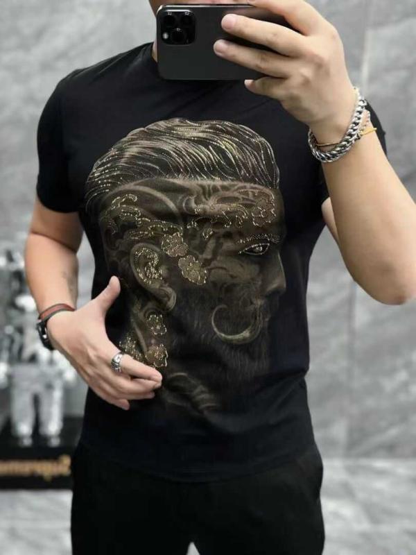 メンズ ファッション 服 用 オシャレ シンプル 大人 かっこいい 大きいサイズ ストリート 紳士服 夏 半袖 Tシャツ カジュアル トップス