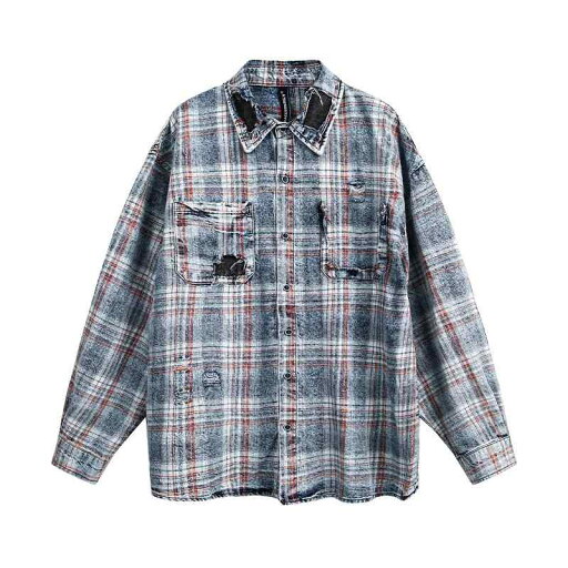 メンズ ファッション 服 用 オシャレ シンプル 大人 かっこいい 大きいサイズ ストリート 紳士服 アメリカン ストリート クリーン フィット タイダイ柄 チェック柄 シャツ リップド ウォッシュ ジャケット メンズ ファッション 服 用 オシャレ シンプル 大人 かっこいい 大きいサイズ ストリート 紳士服 アメリカン ストリート クリーン フィット タイダイ柄 チェック柄 シャツ リップド ウォッシュ ジャケット