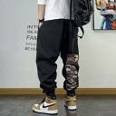 メンズ 男性用 ファッション オシャレ シンプル 大人 かっこいい ストリート ヒップホップ HipHop マスク オリジナル フィットネス スポーツ パンツ アメリカンン ルーズ レッグ パンツ 春秋 レター プリント スウェット パンツ