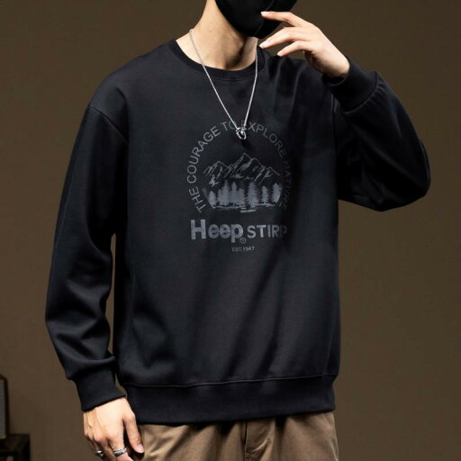 メンズ 男性用 ファッション オシャレ シンプル 大人 かっこいい ストリート ヒップホップ HipHop 秋 ラウンドネック スウェットシャツ シンプル ヘビーウェイト ロング Tシャツ プルオーバーシャツ メンズ 男性用 ファッション オシャレ シンプル 大人 かっこいい ストリート ヒップホップ HipHop 秋 ラウンドネック スウェットシャツ シンプル ヘビーウェイト ロング Tシャツ プルオーバーシャツ