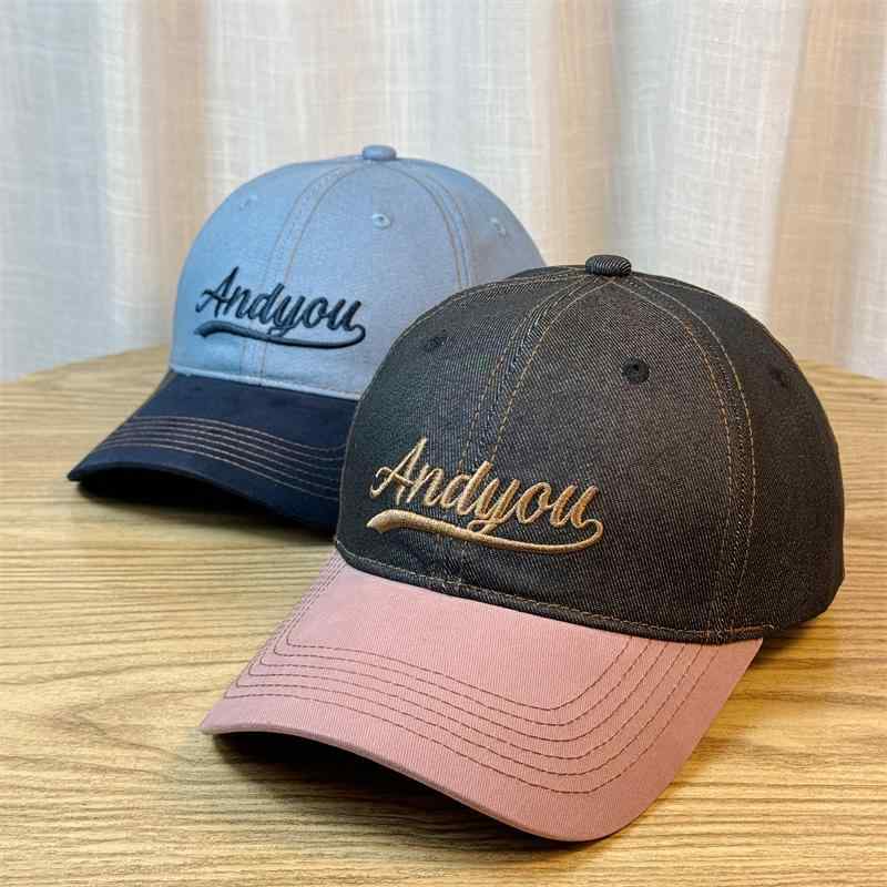 春 コーデ オシャレ 小物 アイテム レディース 春　文字　野球帽　ベースボール　キャップ　アメリカン　ステッチ　クール　サンハット　カジュアル　ダックビル　ハット