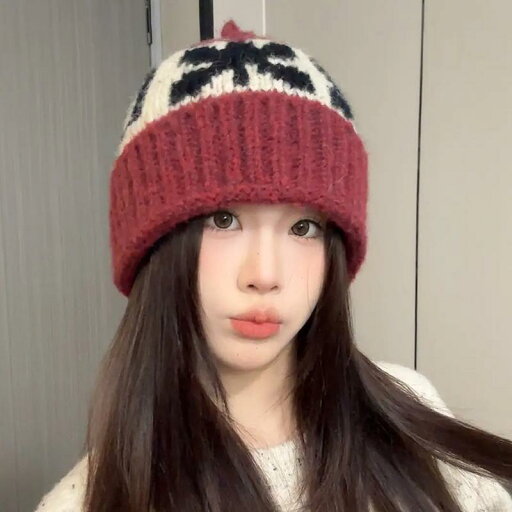 春 コーデ オシャレ 小物 アイテム レディース フェアアイル ウール 女性用 ニット帽 キャップ レトロ 耳保護 春 コーデ オシャレ 小物 アイテム レディース フェアアイル ウール 女性用 ニット帽 キャップ レトロ 耳保護